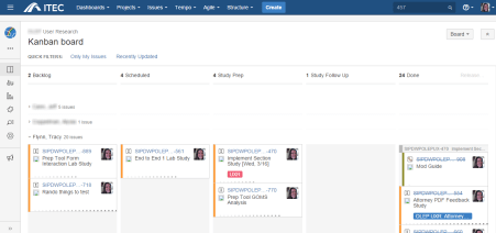 JIRA research Kanban